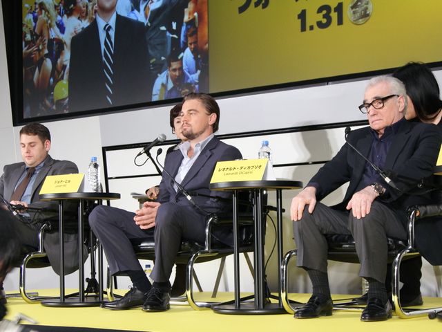 来日中のディカプリオら東証で会見！写真ギャラリー（8枚目）