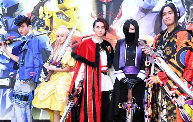 新スーパー戦隊、キャストはこの5人！「王様戦隊キングオージャー」制作発表会見：フォトギャラリー