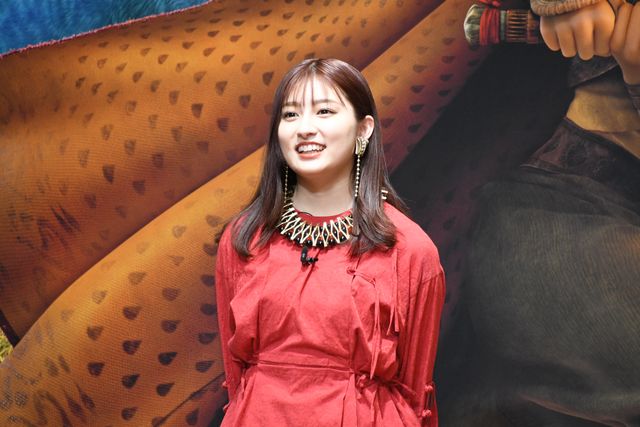 吉川愛、ディズニーアニメ映画の自分の声に鳥肌！『ラーヤと龍の王国』公開直前イベント：フォトギャラリー