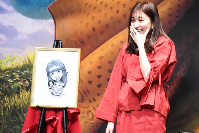 吉川愛、ディズニーアニメ映画の自分の声に鳥肌！『ラーヤと龍の王国』公開直前イベント（5枚目）