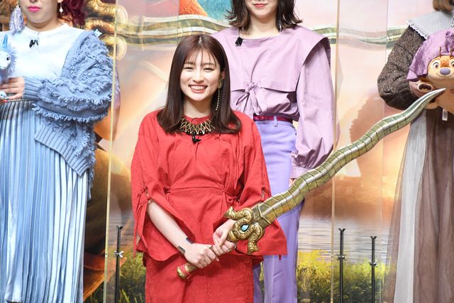 吉川愛、ディズニーアニメ映画の自分の声に鳥肌！『ラーヤと龍の王国』公開直前イベント（13枚目）