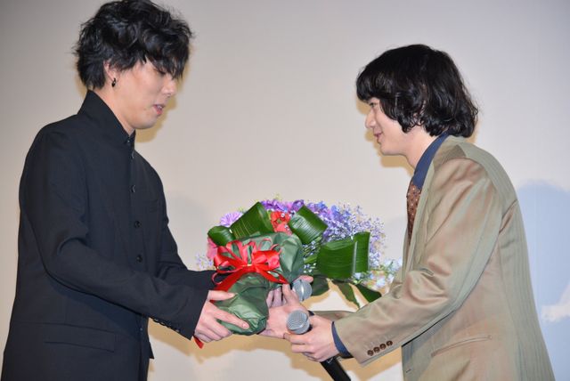 染谷将太『空海-KU-KAI- 美しき王妃の謎』初日舞台あいさつ（12枚目）