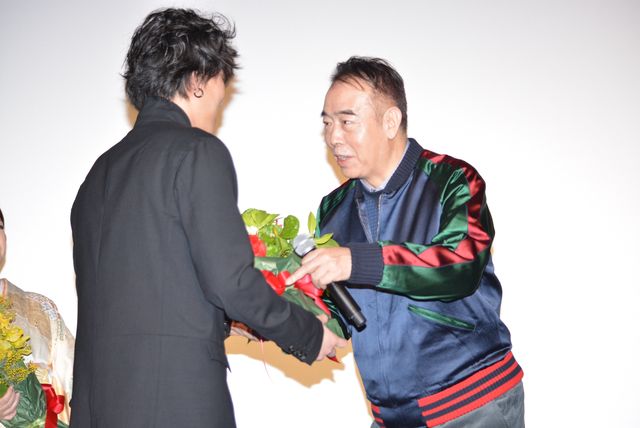 染谷将太『空海-KU-KAI- 美しき王妃の謎』初日舞台あいさつ（13枚目）