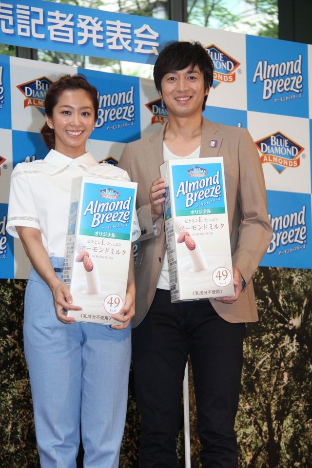 優香＆チュート徳井、東京オリンピックに喜び！「アーモンドブリーズ」発表会フォトギャラリー（8枚目）