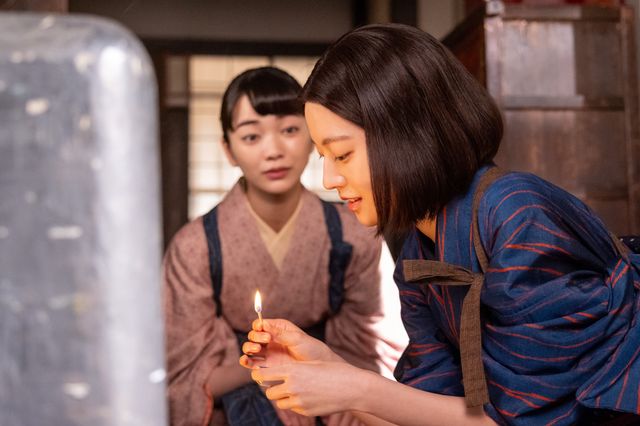 【画像7枚】朝ドラ「風、薫る」直美（上坂樹里）が悩んで…第98回場面写真（2枚目）