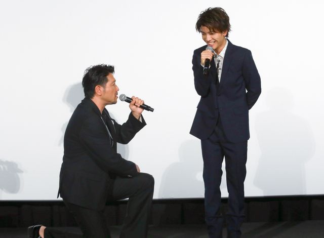 岩田剛典が服を脱ぐシーンの裏話も！『ウタモノガタリ-CINEMA FIGHTERS project-』公開記念舞台あいさつ：フォトギャラリー