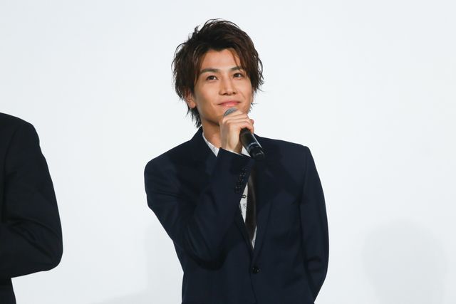 岩田剛典が服を脱ぐシーンの裏話も！『ウタモノガタリ-CINEMA FIGHTERS project-』公開記念舞台あいさつ（2枚目）