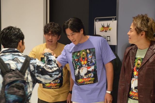 賀集利樹＆要潤＆牧山雄亮がファンをお出迎え！