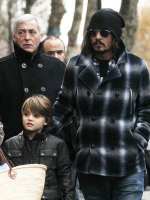 ジョニー・デップと息子のジャック - 写真は2010年12月のもの