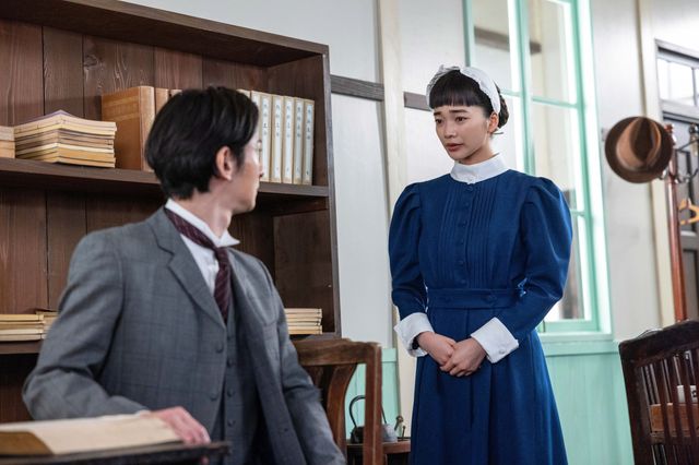 【画像7枚】朝ドラ「風、薫る」りん（見上愛）は今井（古川雄大）にある相談をして…第39回場面写真（2枚目）