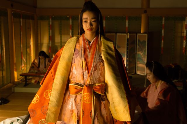 「光る君へ」帝に入内…美しく可憐な彰子　第26回場面写真（3枚目）