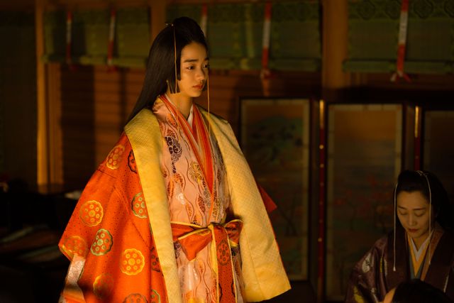 「光る君へ」帝に入内…美しく可憐な彰子　第26回場面写真（4枚目）