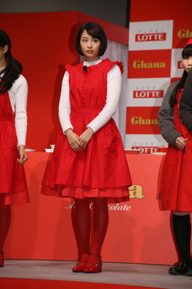 広瀬すず、土屋太鳳、松井愛莉がお菓子づくり！ロッテ「初チョコ女子とつくる　手作りガーナバレンタイン教室」イベント ギャラリー（2枚目）