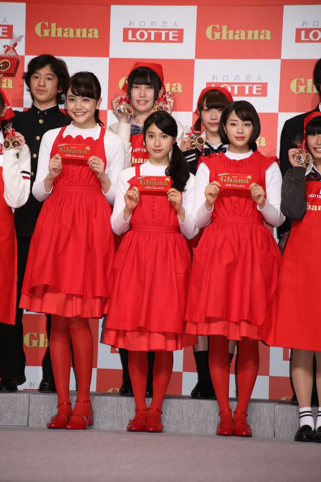 広瀬すず、土屋太鳳、松井愛莉がお菓子づくり！ロッテ「初チョコ女子とつくる　手作りガーナバレンタイン教室」イベント ギャラリー（31枚目）