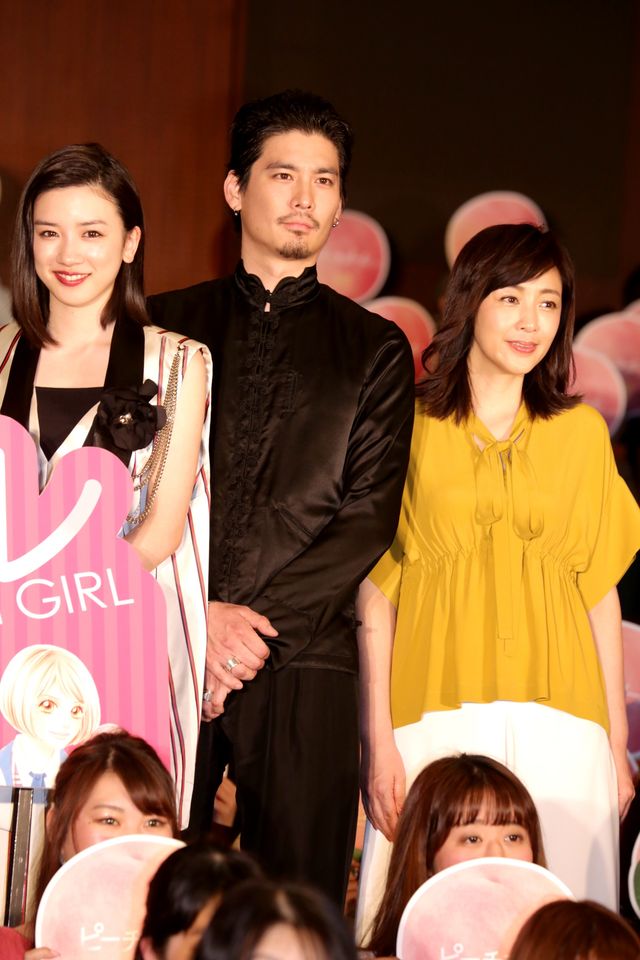 真剣佑、山本美月ら『ピーチガール』出演者がウフフフフ……『ピーチガール』完成披露試写会フォトギャラリー（11枚目）