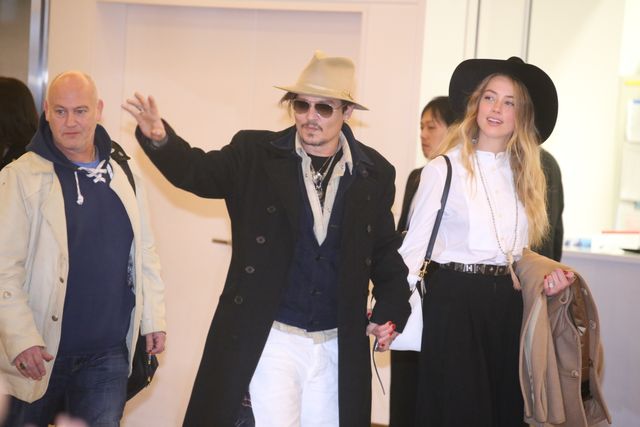 ジョニー・デップ、アンバー・ハードと来日！フォトギャラリー（3枚目）
