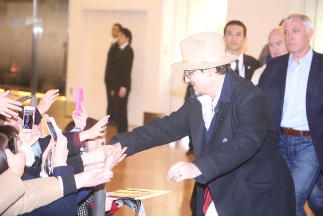 ジョニー・デップ、アンバー・ハードと来日！フォトギャラリー（6枚目）