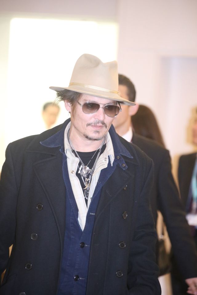 ジョニー・デップ、アンバー・ハードと来日！フォトギャラリー（8枚目）