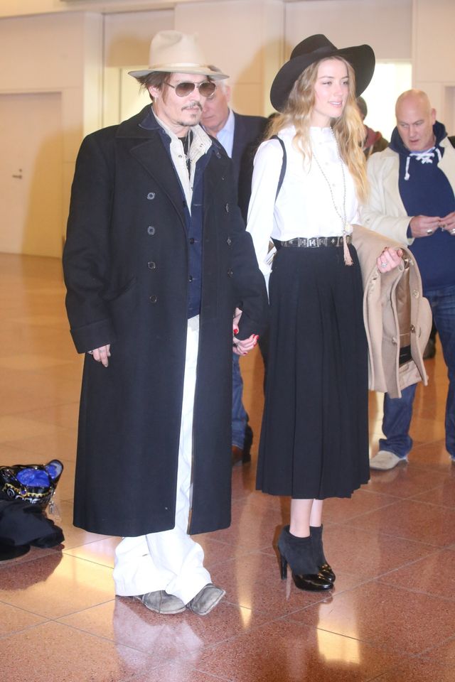 ジョニー・デップ、アンバー・ハードと来日！フォトギャラリー（9枚目）