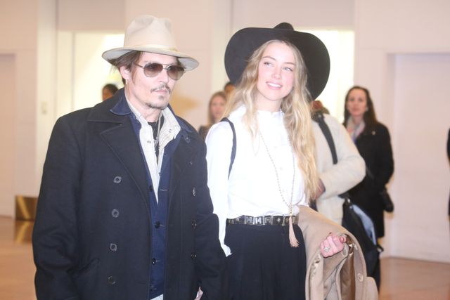 ジョニー・デップ、アンバー・ハードと来日！フォトギャラリー（10枚目）