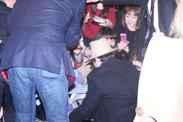 ジョニー・デップ、アンバー・ハードと来日！フォトギャラリー（11枚目）