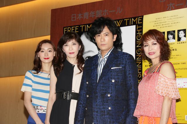 稲垣吾郎、美女3人との恋物語！「君の輝く夜に～FREE TIME, SHOW TIME～」公開舞台稽古＆囲み会見：フォトギャラリー