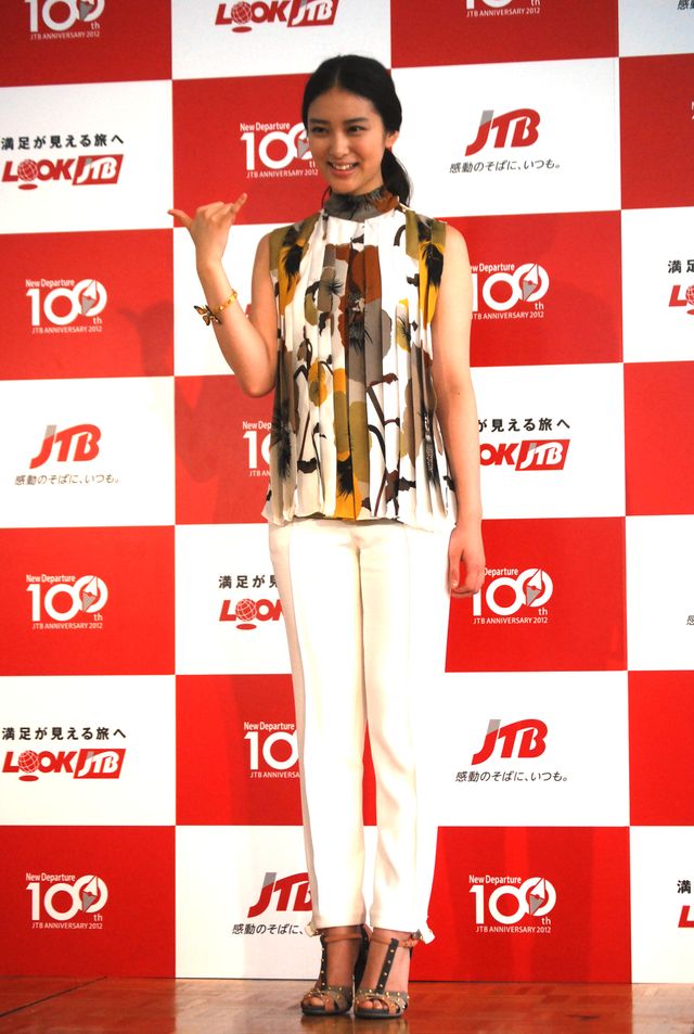 武井咲が出席！「JTB100周年記念 ハワイプロモーション」の記者発表会フォトギャラリー（6枚目）