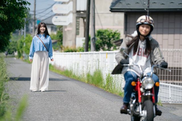 乃木坂46・賀喜遥香＆筒井あやめ「量産型ルカ -プラモ部員の青き逆襲-」第2話「ウィリーなお年頃」（2枚目）