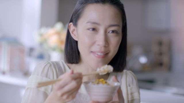 「のりたま」は食卓の定番メニューだという木村佳乃！丸美屋「のりたま」新テレビCM【フォトギャラリー】：フォトギャラリー