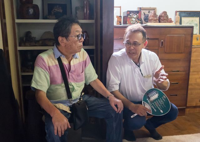 柄本佑主演『痛くない死に方』撮影風景（4枚目）