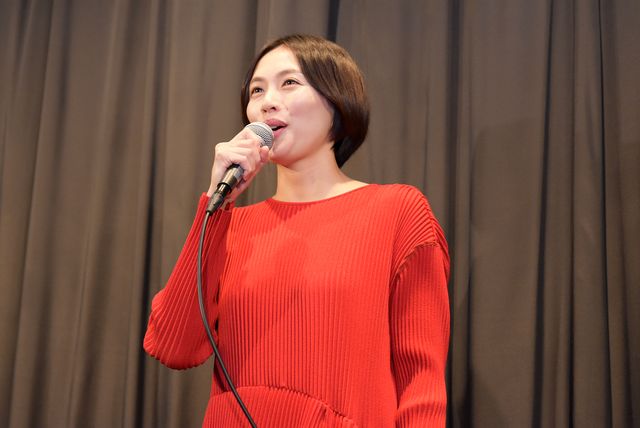 臼田あさ美、太賀、オダギリジョー出席！『南瓜とマヨネーズ』初日舞台あいさつ：フォトギャラリー