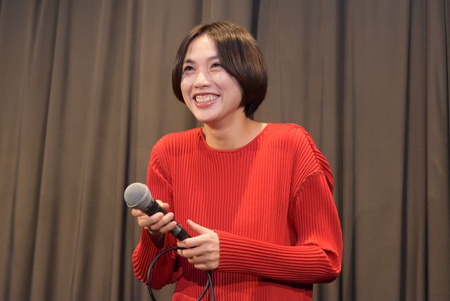 臼田あさ美、太賀、オダギリジョー出席！『南瓜とマヨネーズ』初日舞台あいさつ（2枚目）