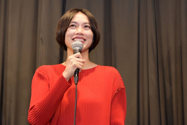 臼田あさ美、太賀、オダギリジョー出席！『南瓜とマヨネーズ』初日舞台あいさつ（3枚目）