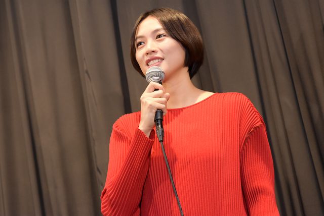 臼田あさ美、太賀、オダギリジョー出席！『南瓜とマヨネーズ』初日舞台あいさつ（5枚目）