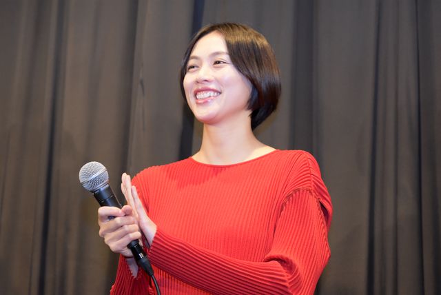 臼田あさ美、太賀、オダギリジョー出席！『南瓜とマヨネーズ』初日舞台あいさつ（24枚目）