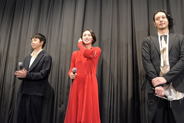 臼田あさ美、太賀、オダギリジョー出席！『南瓜とマヨネーズ』初日舞台あいさつ（36枚目）