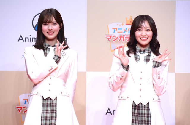 櫻坂46、松田里奈・森田ひかる・谷口愛季・中嶋優月・的野美青が2年連続アニラン授賞式登場！（3枚目）