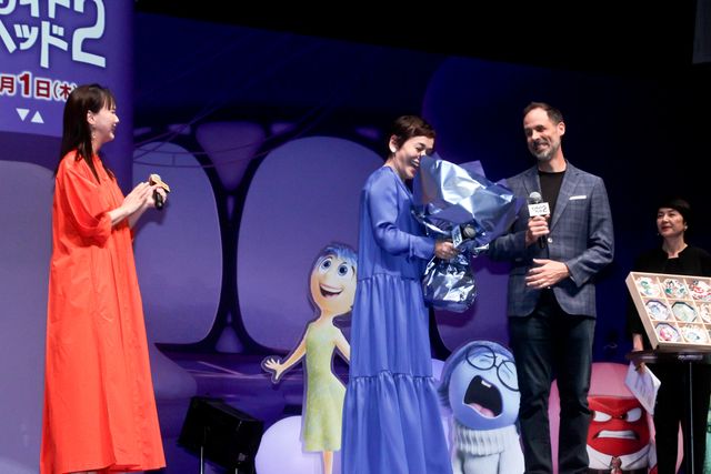 大竹しのぶ＆多部未華子『インサイド・ヘッド2』来日イベントでピクサー重鎮と対面：フォトギャラリー