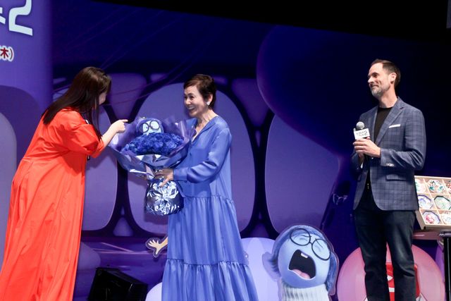 大竹しのぶ＆多部未華子『インサイド・ヘッド2』来日イベントでピクサー重鎮と対面（2枚目）