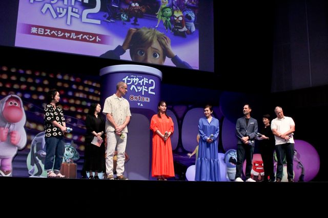 大竹しのぶ＆多部未華子『インサイド・ヘッド2』来日イベントでピクサー重鎮と対面（20枚目）