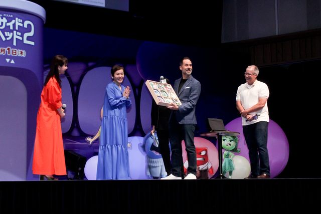 大竹しのぶ＆多部未華子『インサイド・ヘッド2』来日イベントでピクサー重鎮と対面（22枚目）