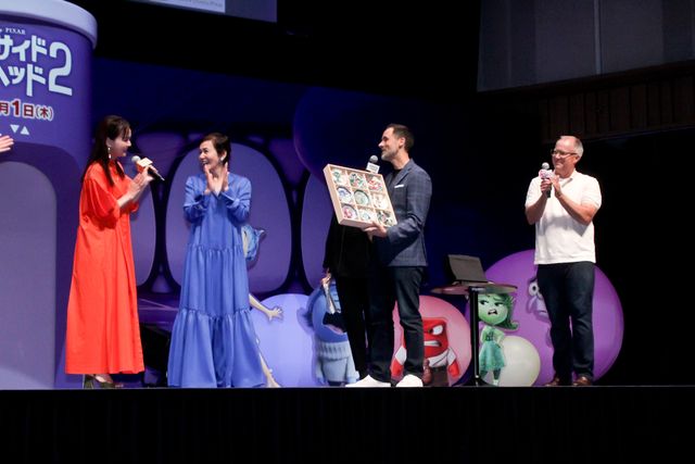 大竹しのぶ＆多部未華子『インサイド・ヘッド2』来日イベントでピクサー重鎮と対面（23枚目）