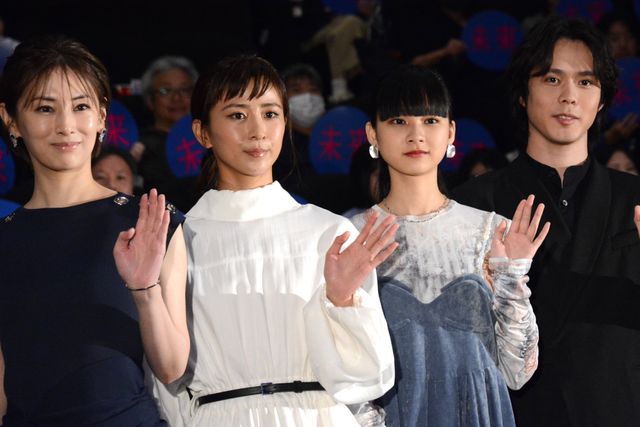 黒島結菜、山崎七海、細田佳央太、近藤華、北川景子ら登壇！『未来』公開記念舞台挨拶（16枚目）