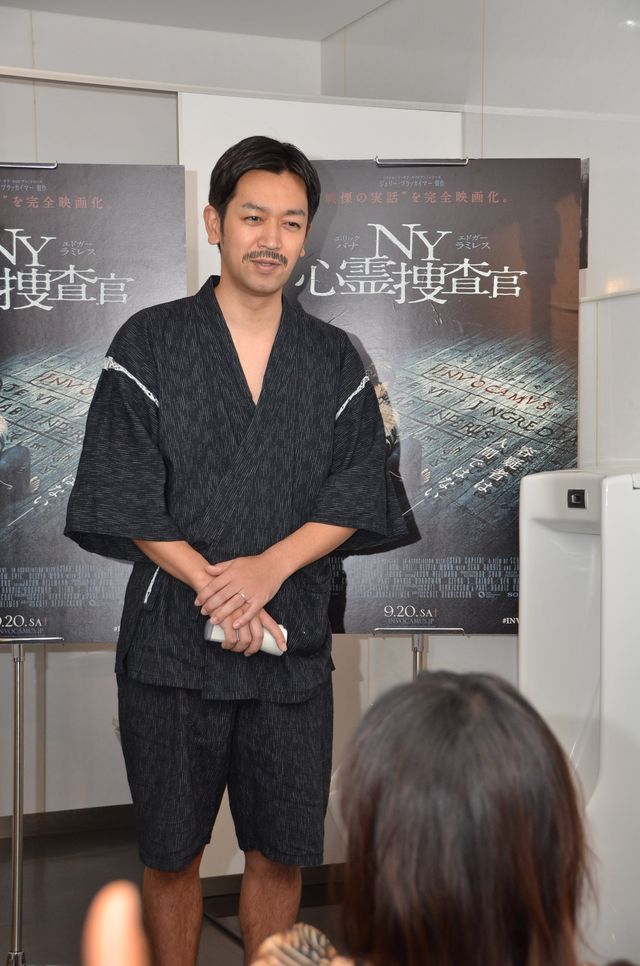 史上初（？）トイレ開催のイベントで心霊現象が!?『NY心霊捜査官』ムーディ勝山フォトギャラリー（3枚目）
