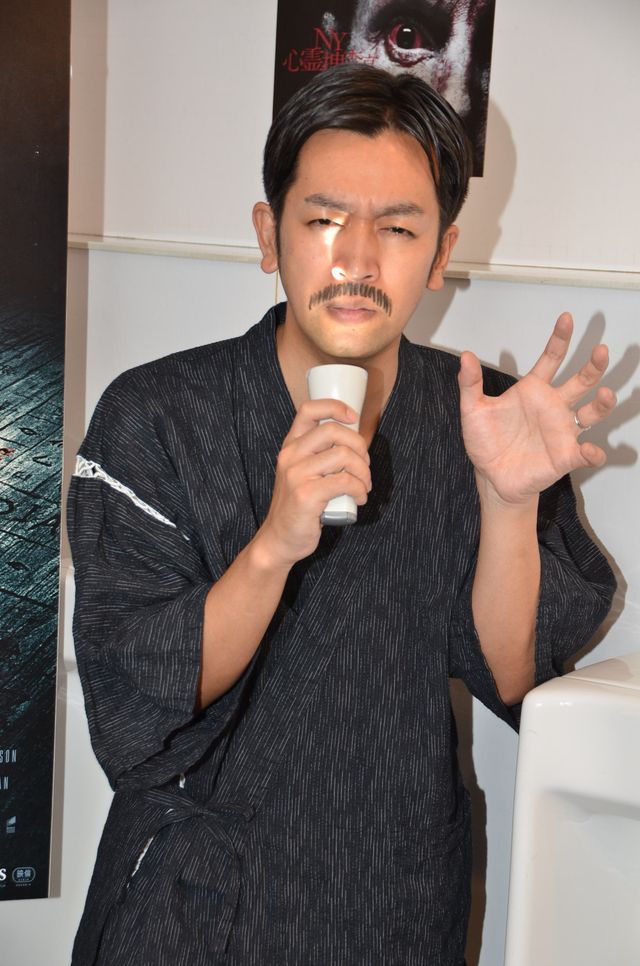 史上初（？）トイレ開催のイベントで心霊現象が!?『NY心霊捜査官』ムーディ勝山フォトギャラリー（7枚目）