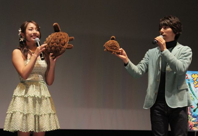 映画『サミーとシェリー　七つの海の大冒険』初日舞台あいさつ フォトギャラリー（2枚目）