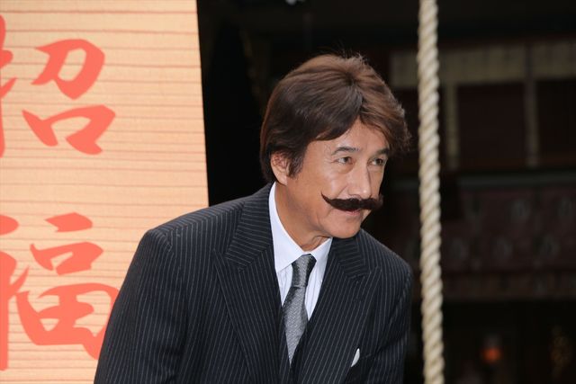 おヒゲ姿もステキ…草刈正雄「外国人顔だから」と笑顔！映画『オリエント急行殺人事件』イベント（10枚目）