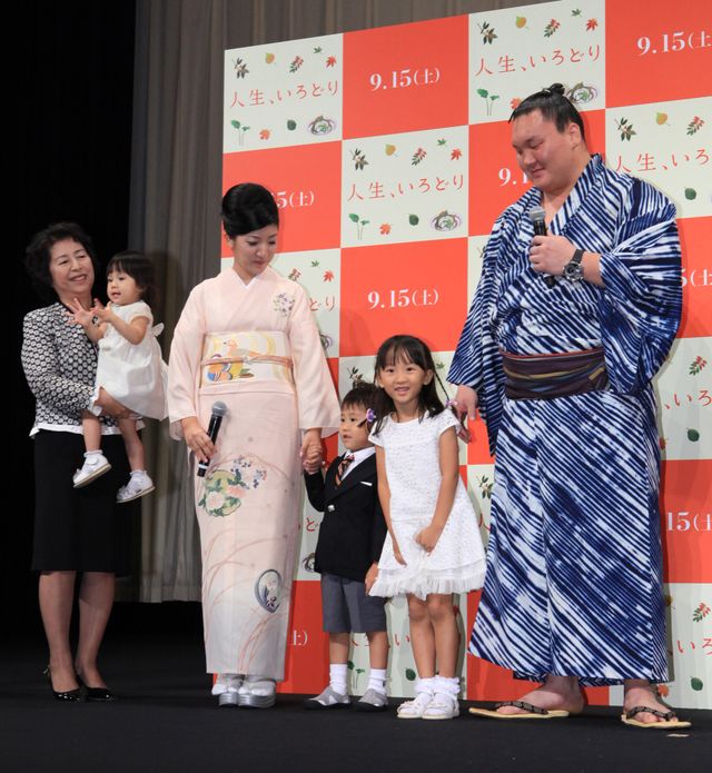 横綱・白鵬出席！映画『人生、いろどり』イベント写真ギャラリー（3枚目）