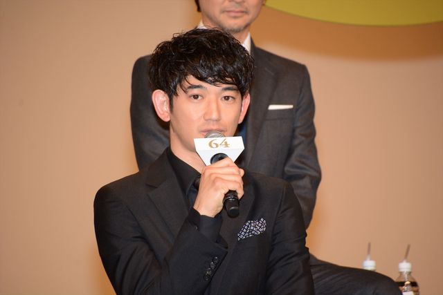 佐藤浩市、榮倉奈々、綾野剛、瑛太、窪田正孝、坂口健太郎らが大集合！映画『64－ロクヨン－前編／後編』完成報告会見フォトギャラリー（20枚目）