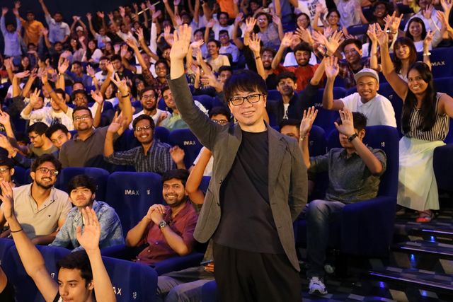 すごい熱気！『天気の子』インドプレミア！（2枚目）